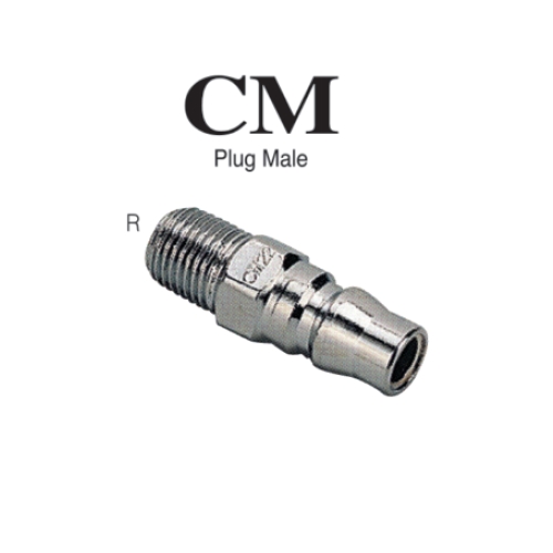 ACE COUPLER PLUG MALE  1/2"